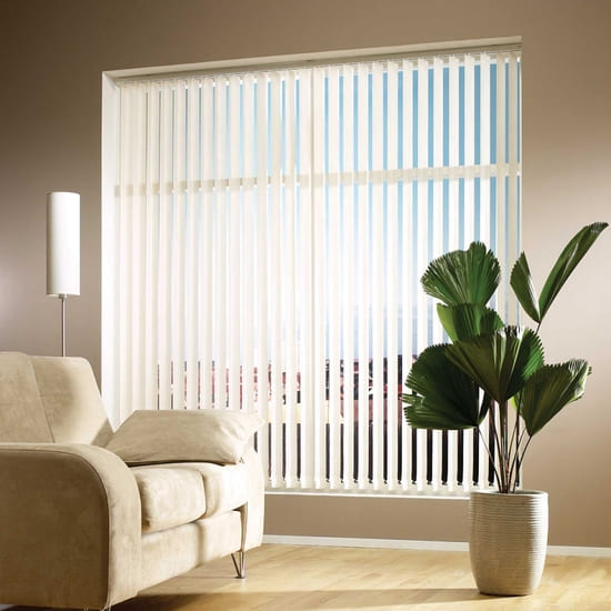 Тканевые вертикальные жалюзи для дома