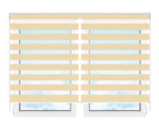 Рулонные шторы мини День Ночь Делия 104 цена. Купить в «Мастерская Жалюзи»